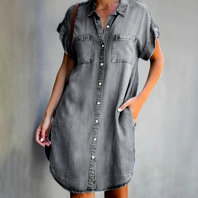 Shierra | Timeless Denim Dress