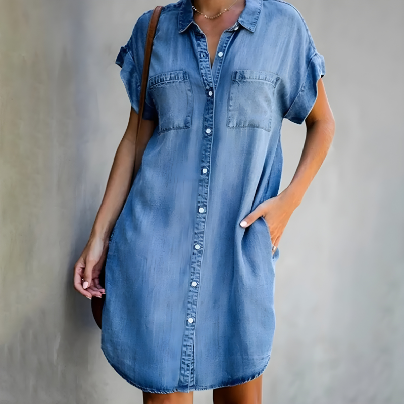 Shierra | Timeless Denim Dress