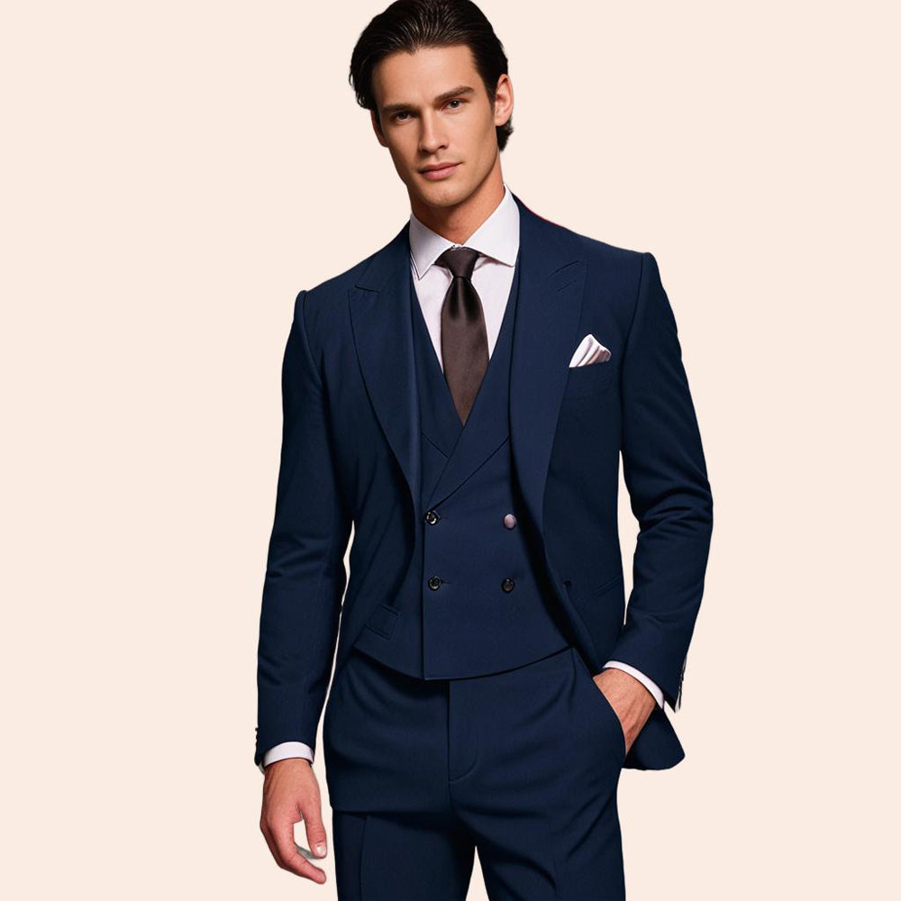 Thorpe tuxedo – 3-piece set: trousers, vest and waistcoat