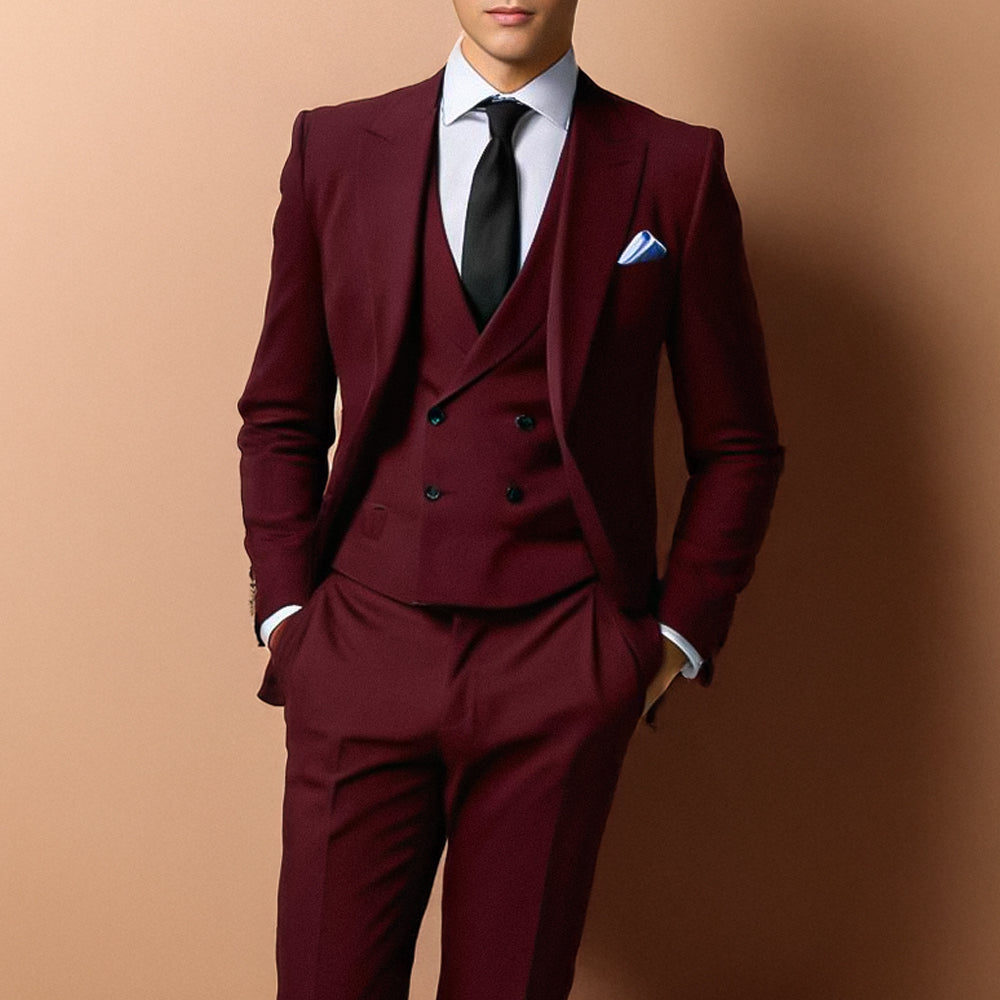 Thorpe tuxedo – 3-piece set: trousers, vest and waistcoat