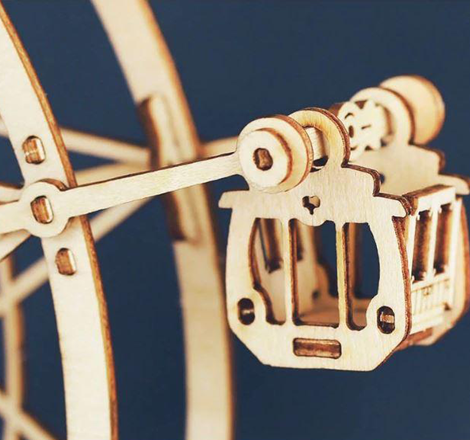 Mechanical music box - Ferris wheel