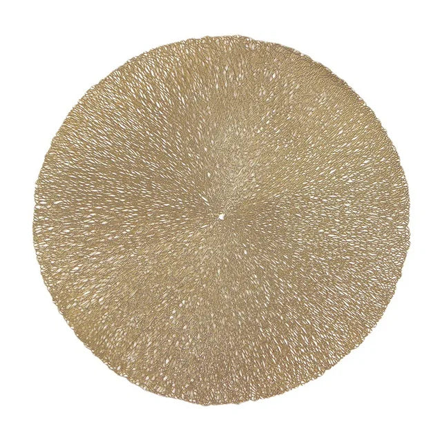 SkandiRound Table Mat – Elegant Round Table Mat for Stylish Table Decoration