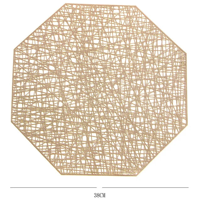 SkandiRound Table Mat – Elegant Round Table Mat for Stylish Table Decoration
