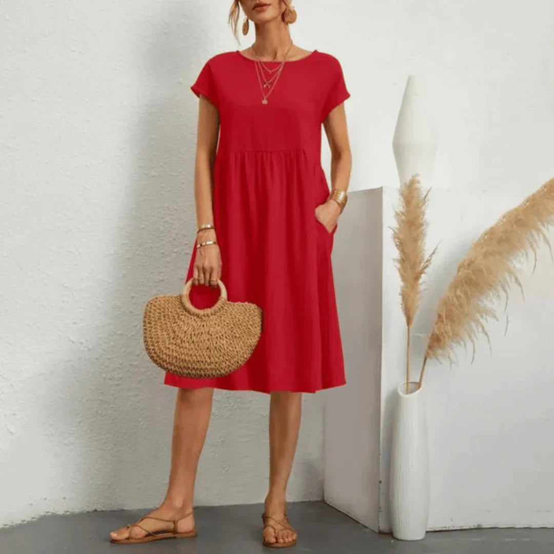Elsie Timeless Cotton Dress