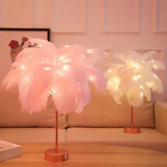 FeatherGlow - Ostrich Night Light