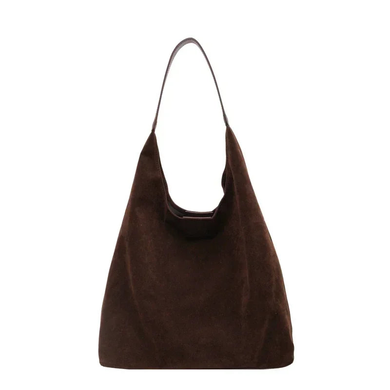 Julie - Vintage Solid Color Large Capacity Bag