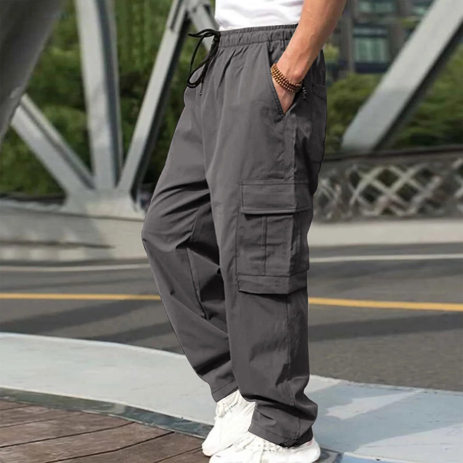 Drei - Nye street casual pants for men