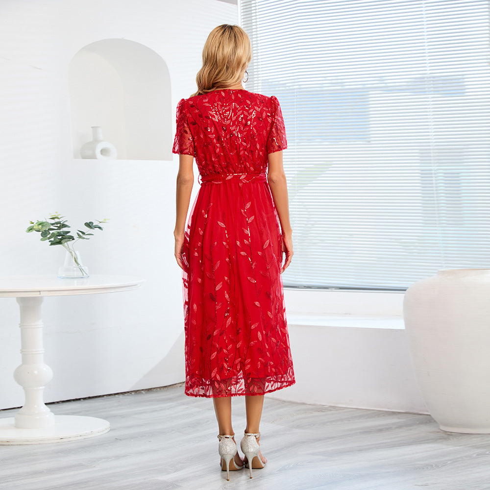 Radiance Red | Chic Women's Stylish Dress