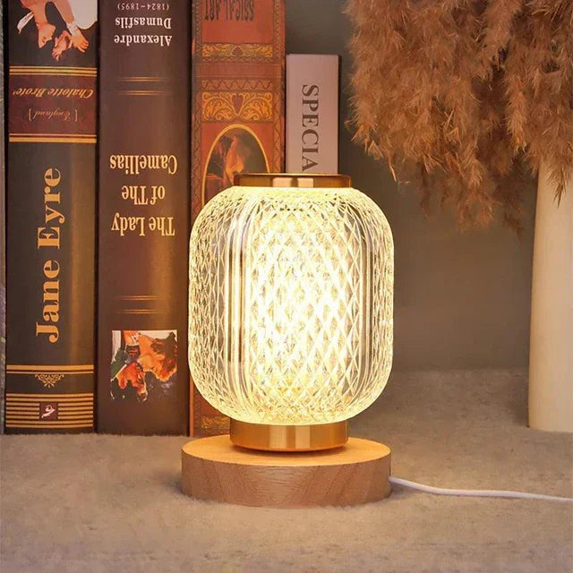 LuxeGlow - Elegant Crystal Touch control  Tablelamp