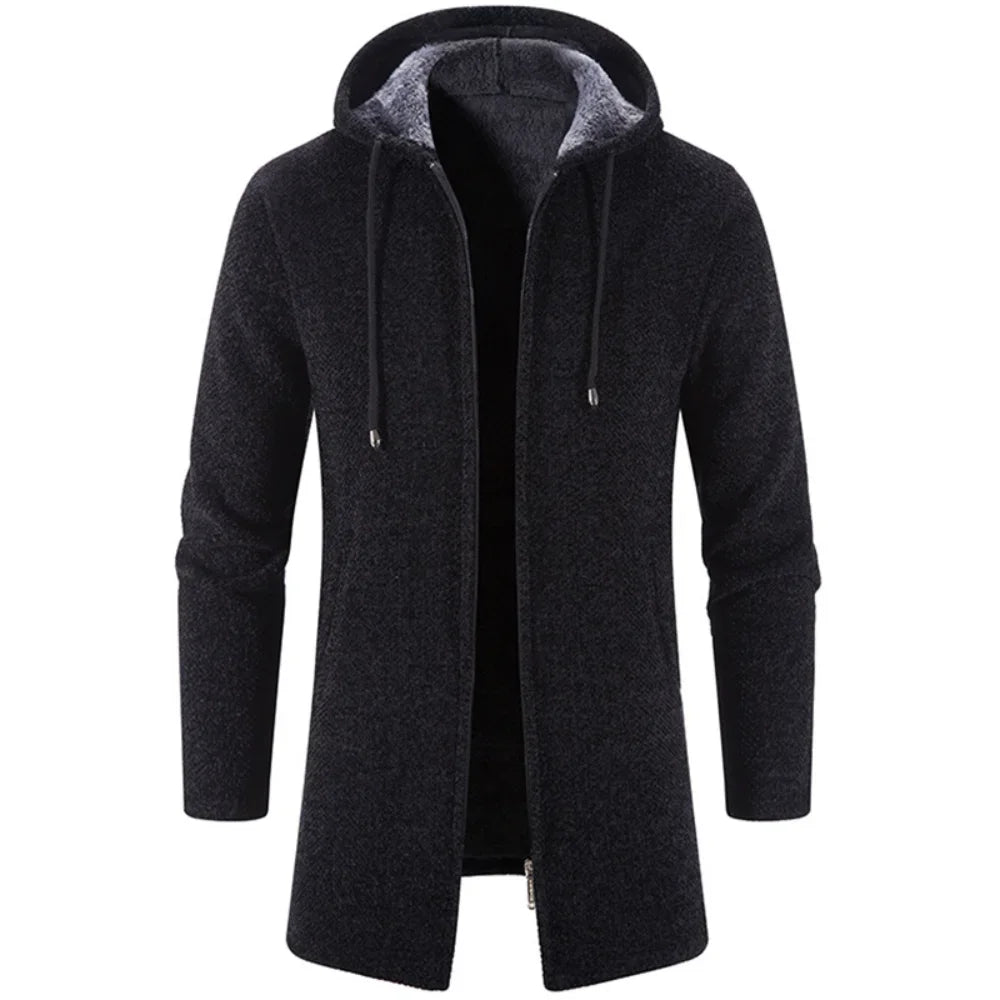 Anders - Men's Hoodie Cardigan with Zipper