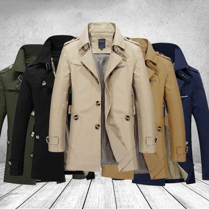 Jorgen - Trench Coat for Business Casual