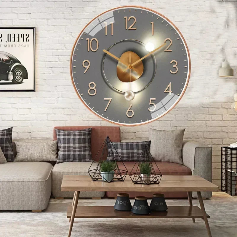 SilentTime - Digital wall clock in classic style