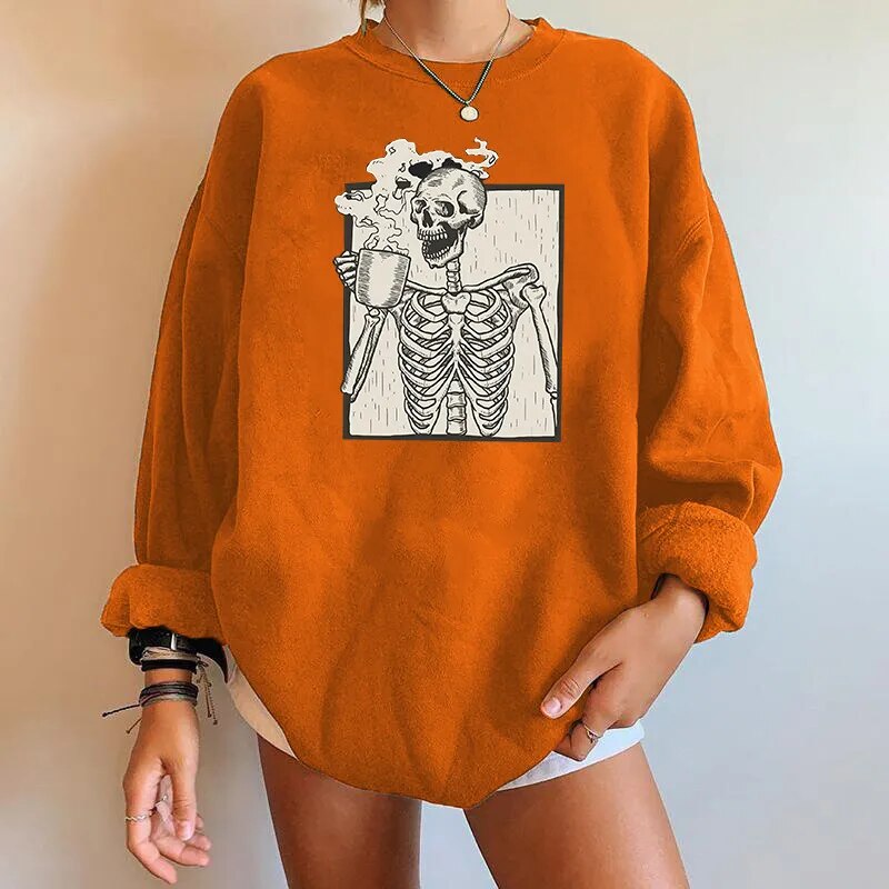 Skeleton Casual Pullover