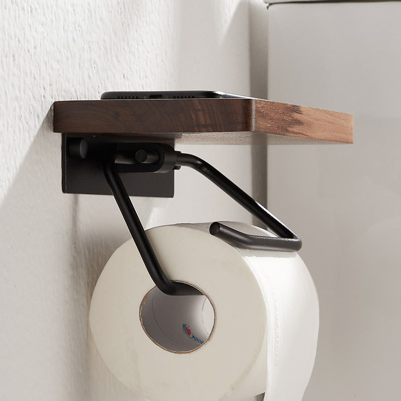 WoodGuard - Elegant wood holder for a neat and tidy bathroom