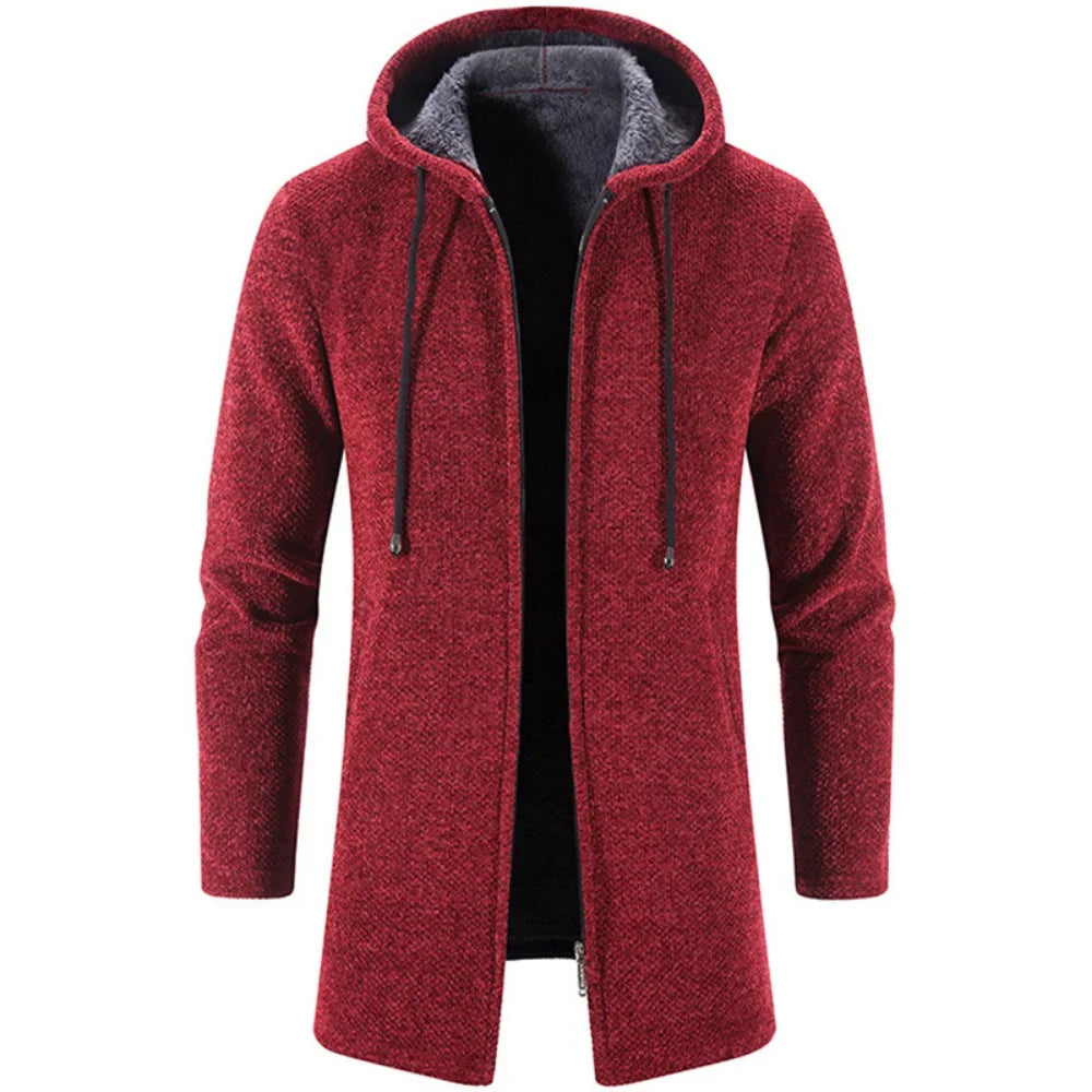 Anders - Men's Hoodie Cardigan with Zipper