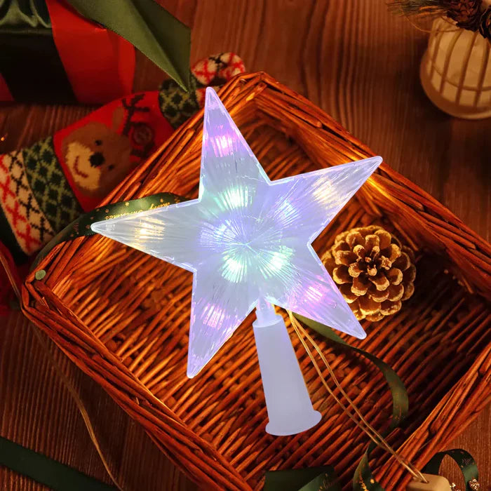 Sparkling Star- Elegant Tree Topper