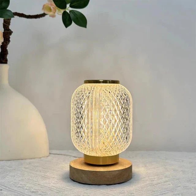 LuxeGlow - Elegant Crystal Touch control  Tablelamp