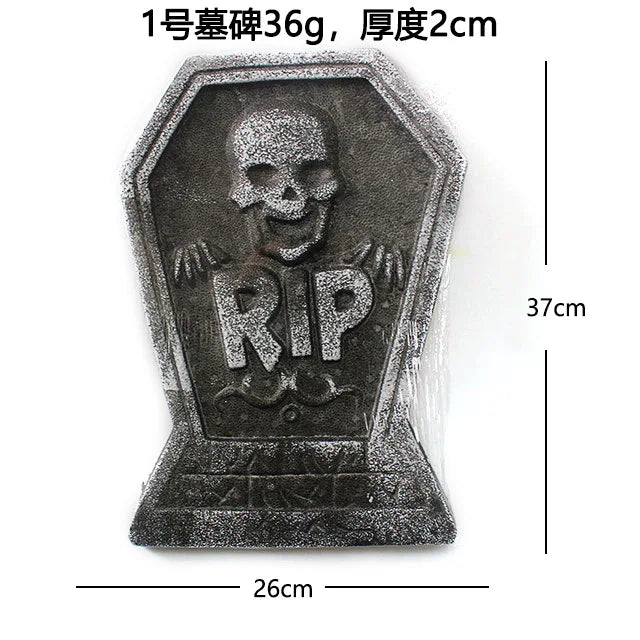 Foam Tombstone Halloween Decoration