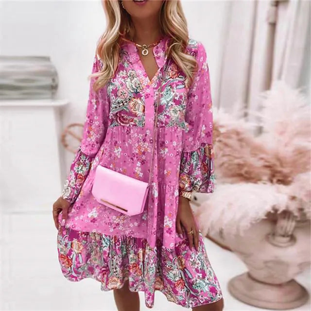 Ara Floral Print Dress