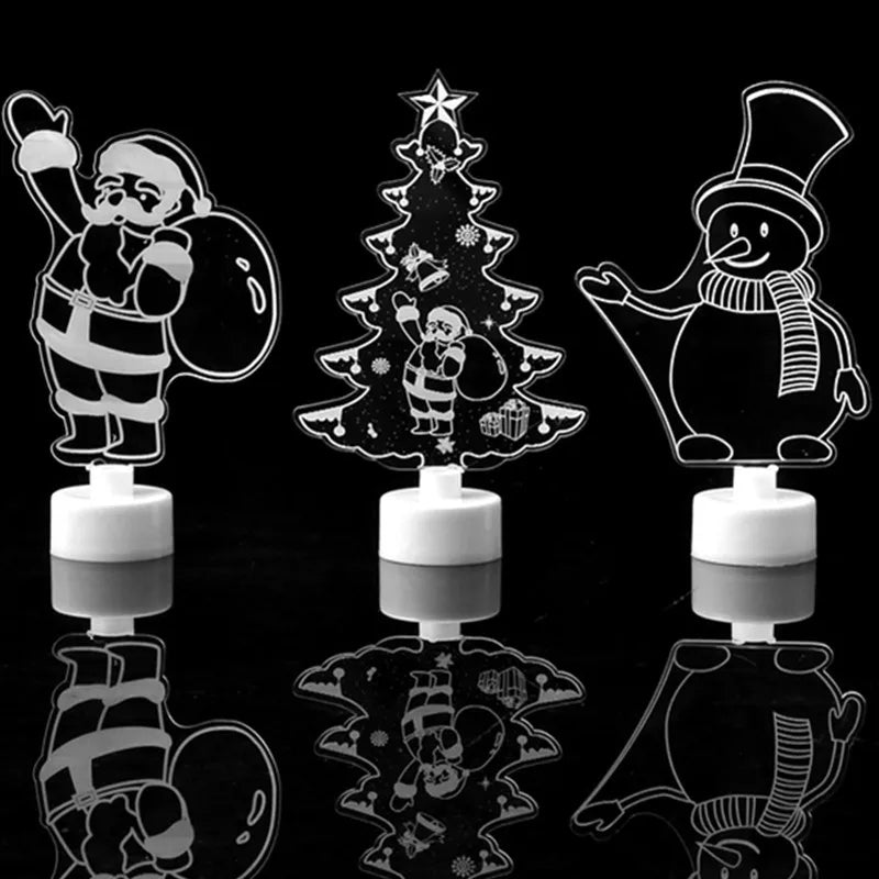 FrostyGlow - colorful LED snowman lights