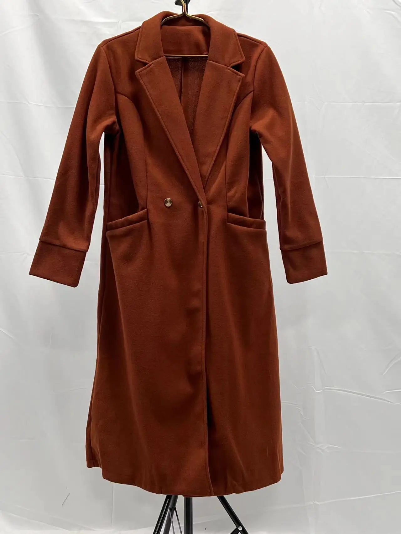 Sara long wool coat for women