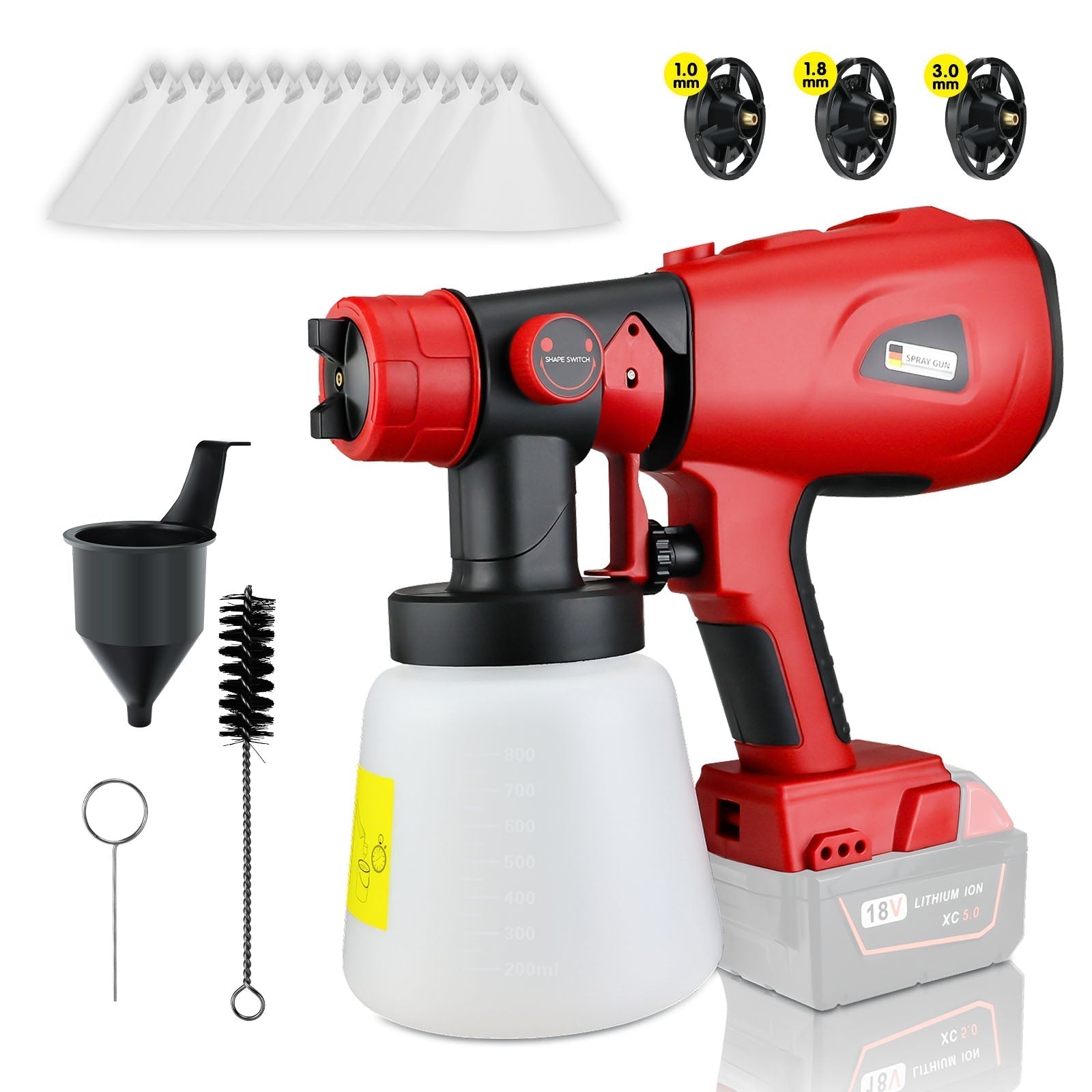 FarvePro Spray Gun for Paints – Precise and Effective for DIY Projects
