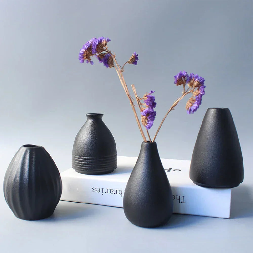 EllaForm Textured Ceramic Vase