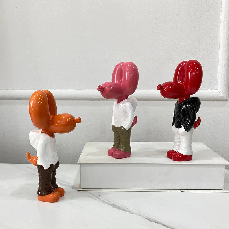 Modern Balloon Dog Sculpture