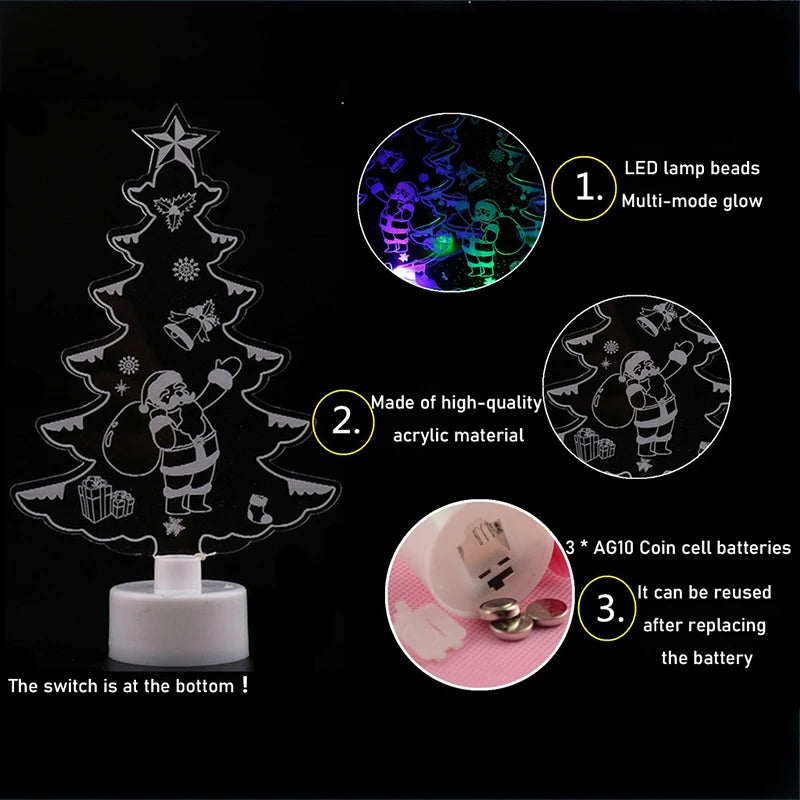 Colorful | Christmas Ornament Lights for Festive Decor