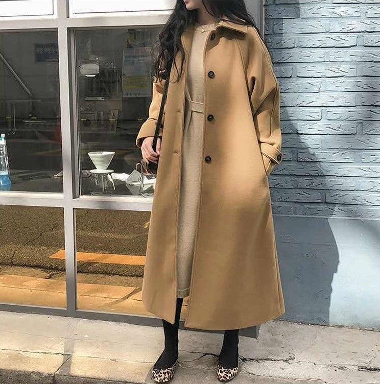 Laura - Luxury long winter coat with timeless elegance