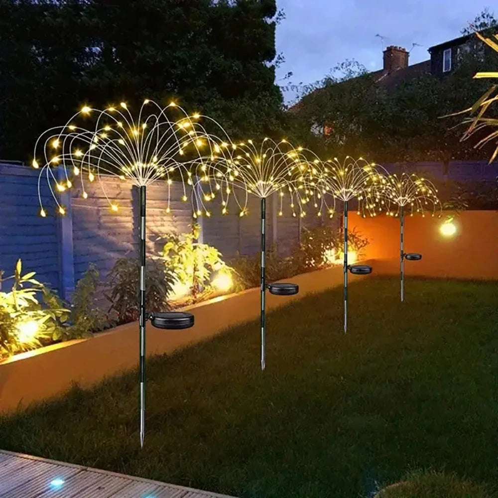 Solar Firework Fairy Light