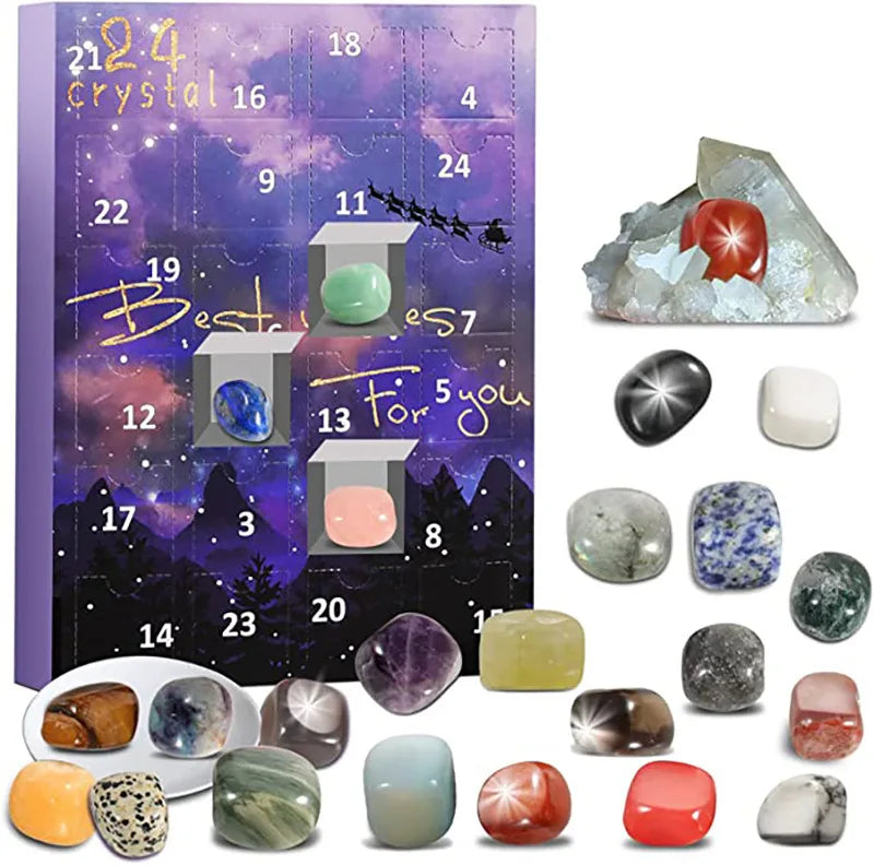 Ava Crystal Advent Gemstone Calendar