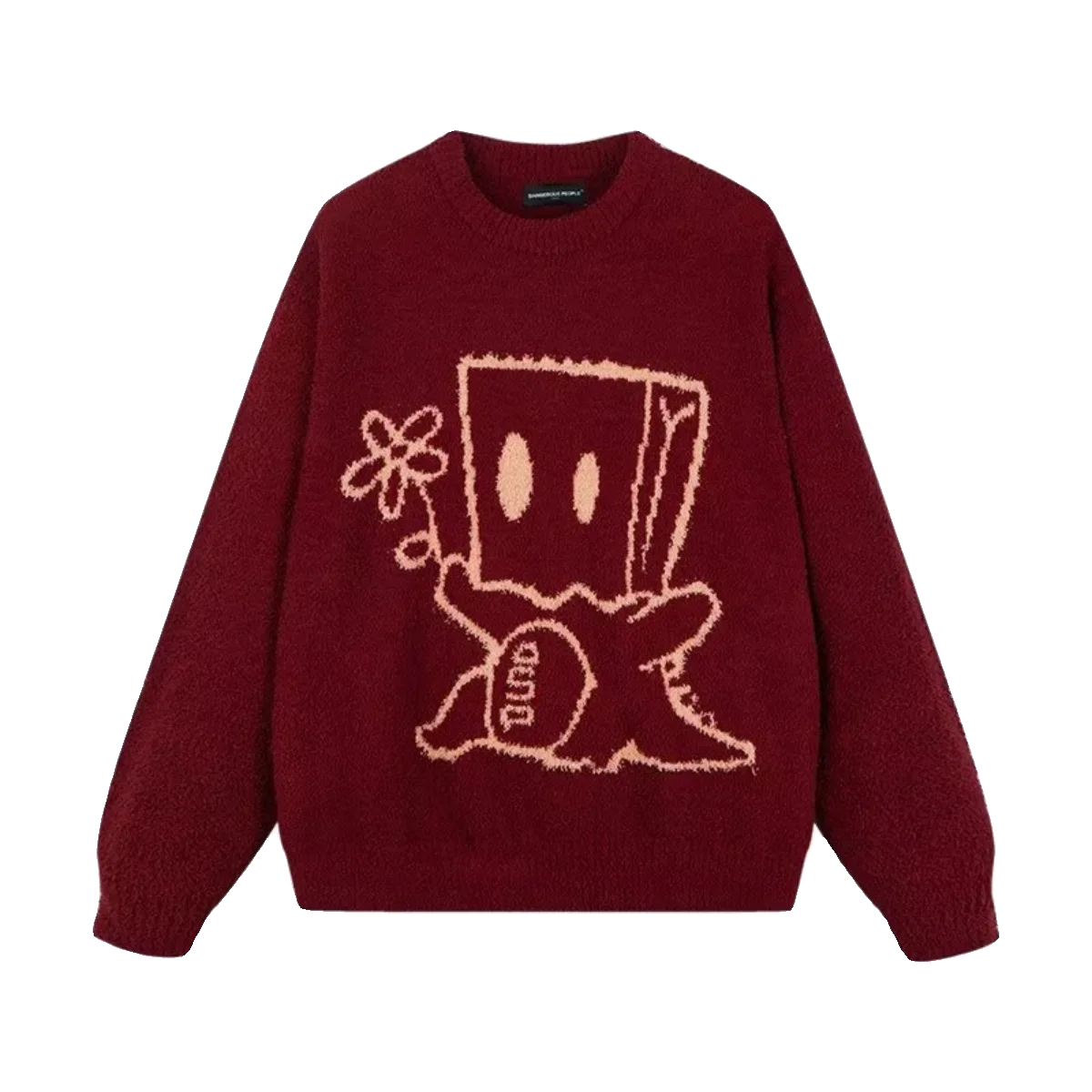 Red Cartoon Christmas Sweaters