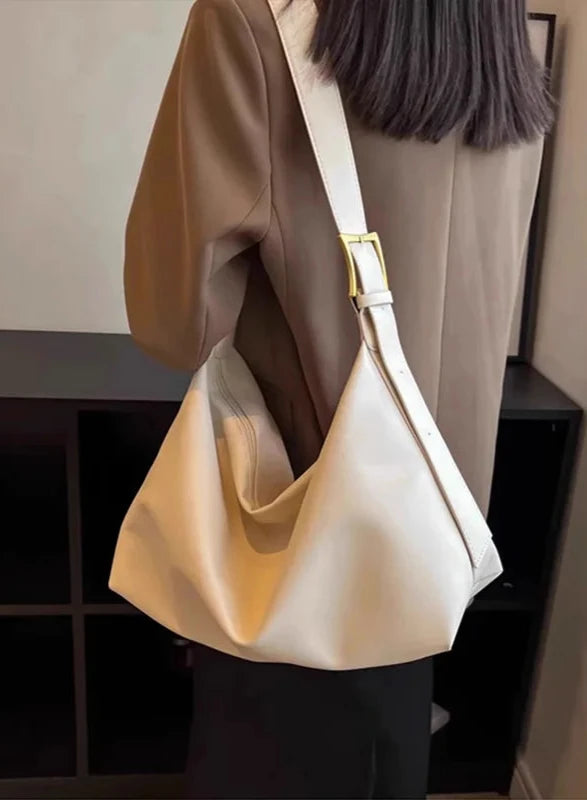 LuxSoft | Fashionable Soft Leather Shoulder Bag