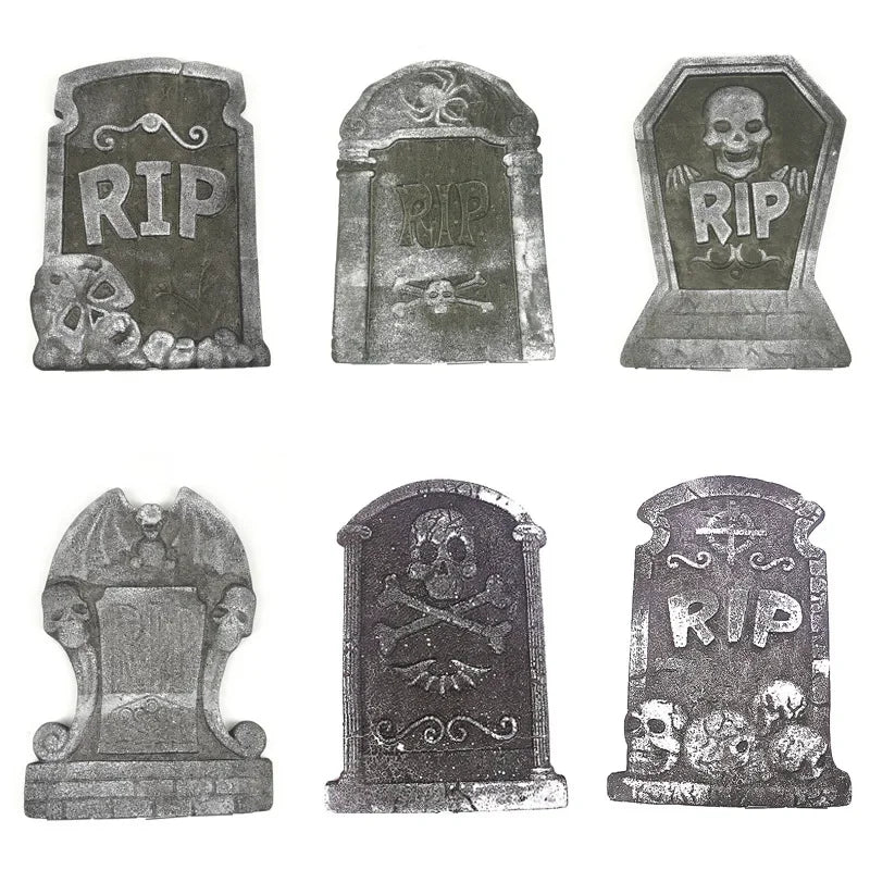 Foam Tombstone Halloween Decoration