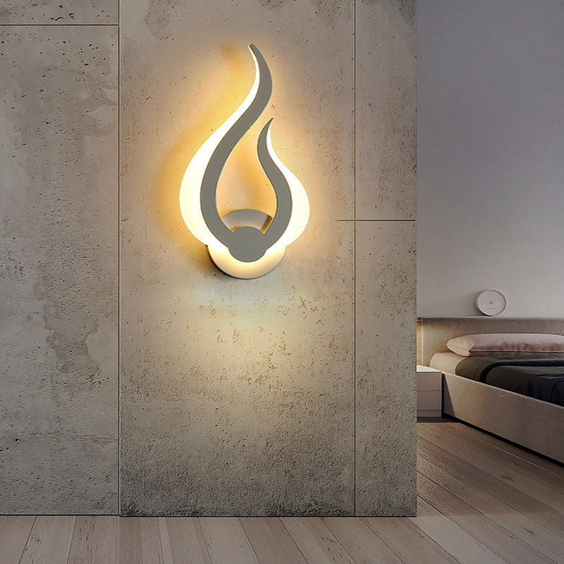 LumoFlare LED Flame Wall Light