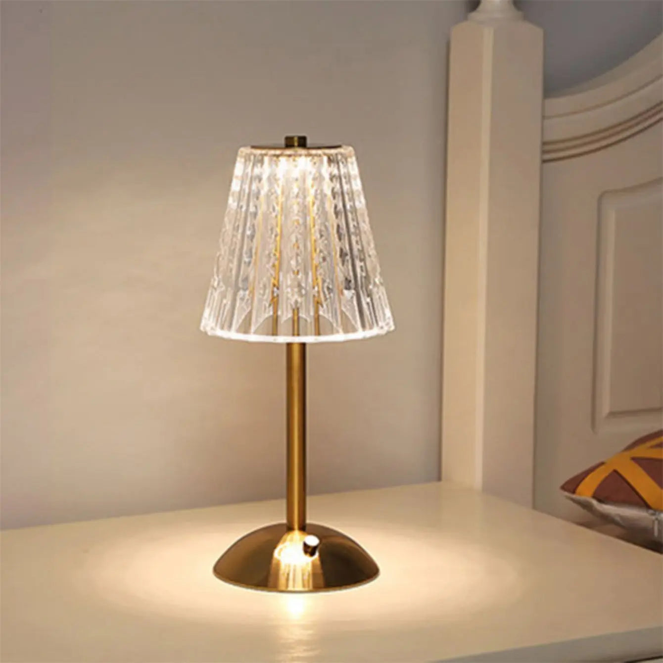 Crystal LED Desk Lamp