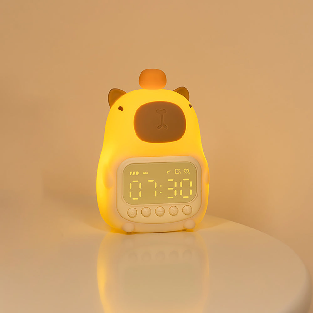 CapyAlarm – legendary capybara-shaped alarm clock with sweet functionality
