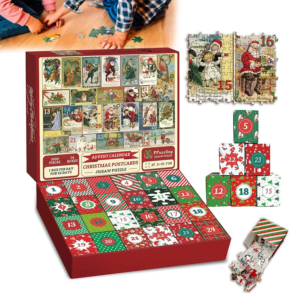 Countdown to Christmas Calendar Puzzle