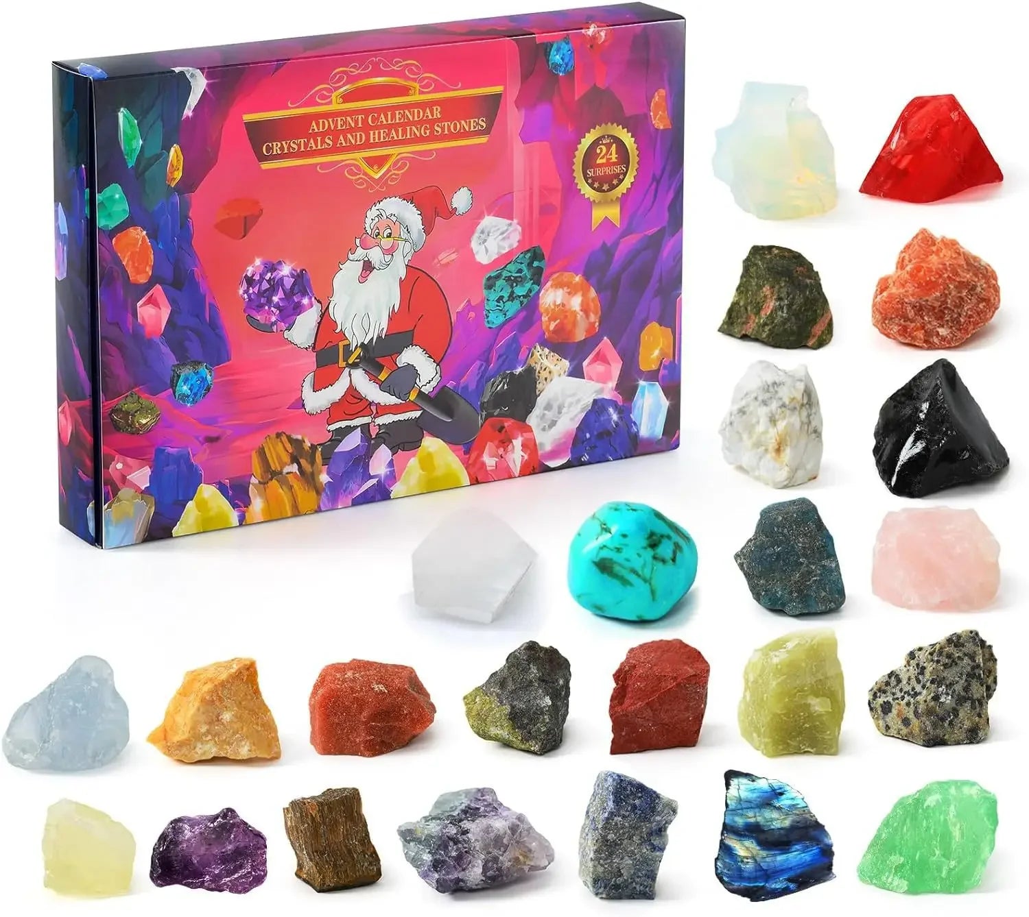 Ava Crystal Advent Gemstone Calendar