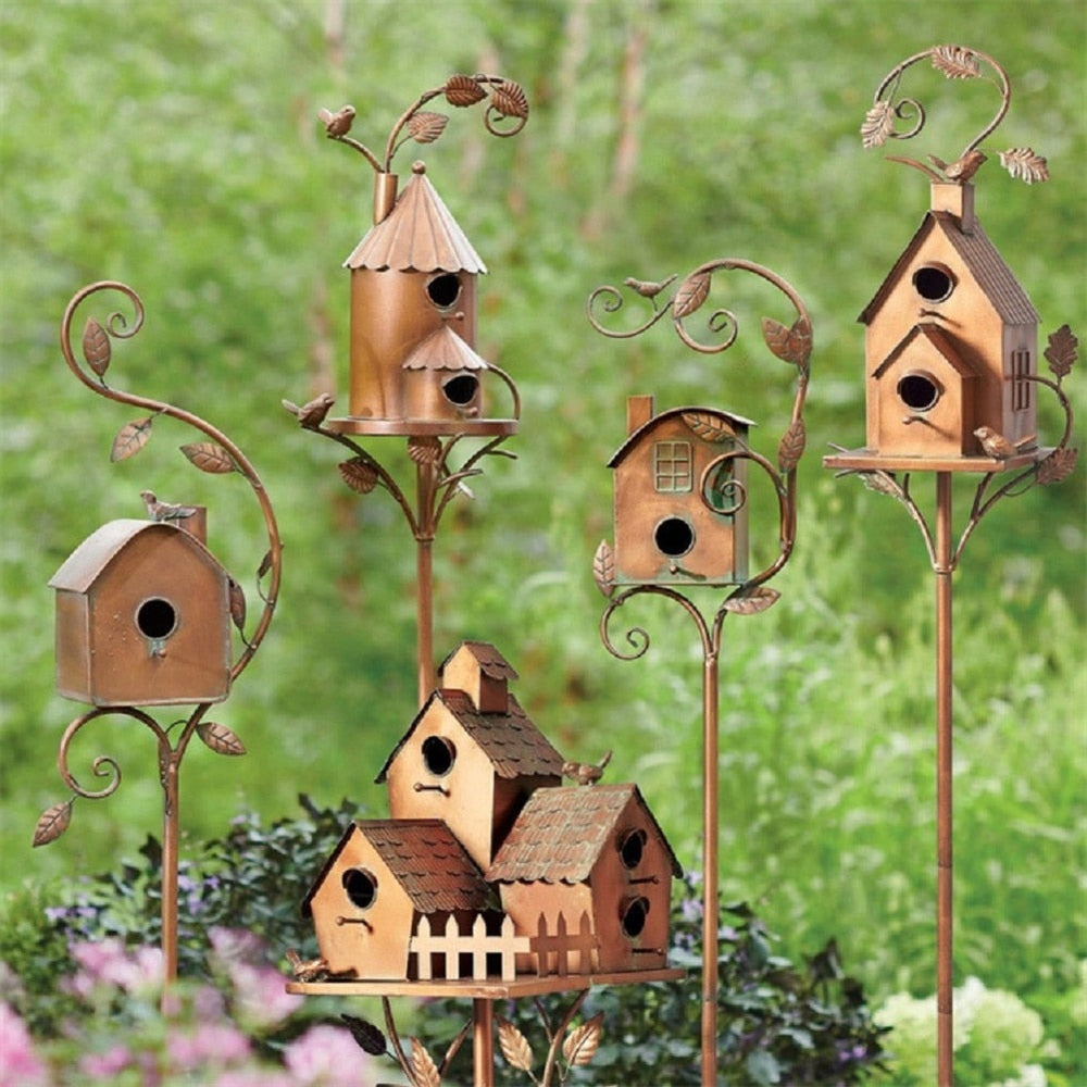 BirdHaven decorative birdhouse for the garden