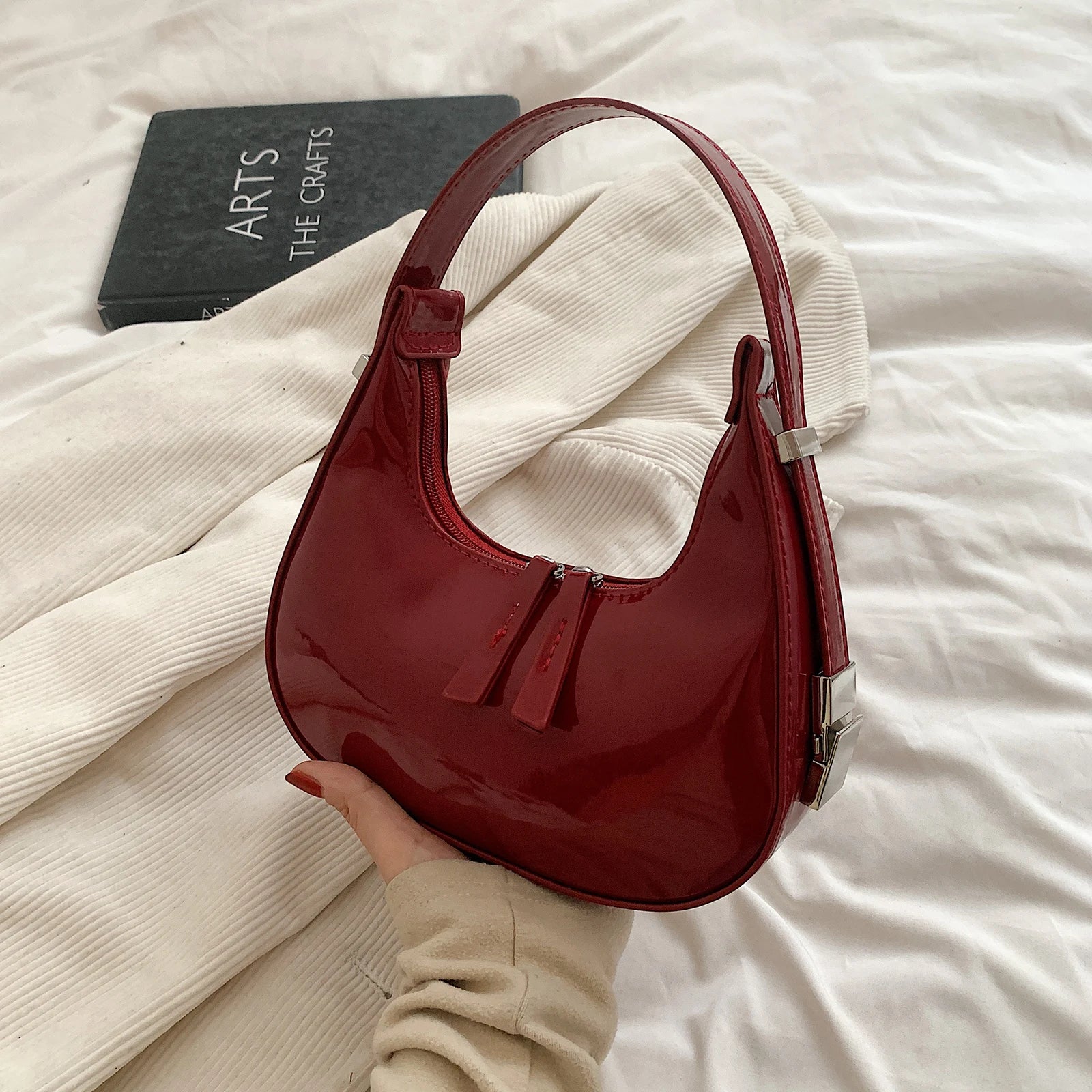 Clara Chic Crescent Bag