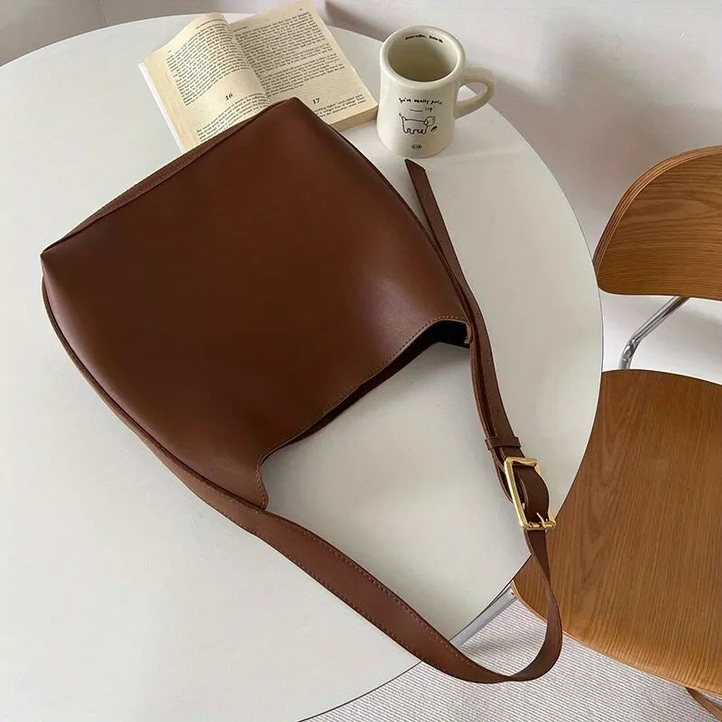 Savannah Luxe Leather Shoulder Bag - Timeless elegance for any occasion