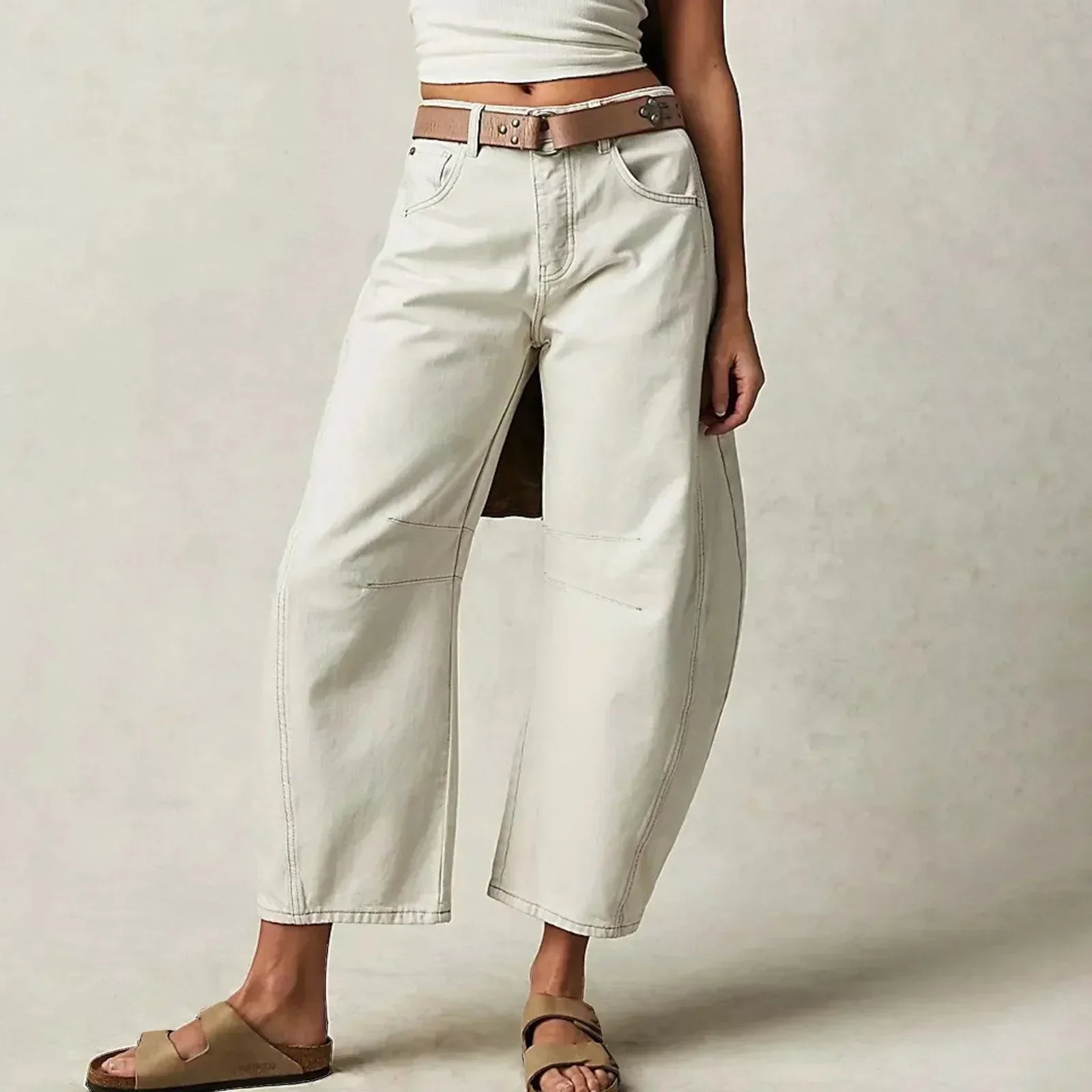 Eleanor | Aesthetic Wide-Leg Jeans