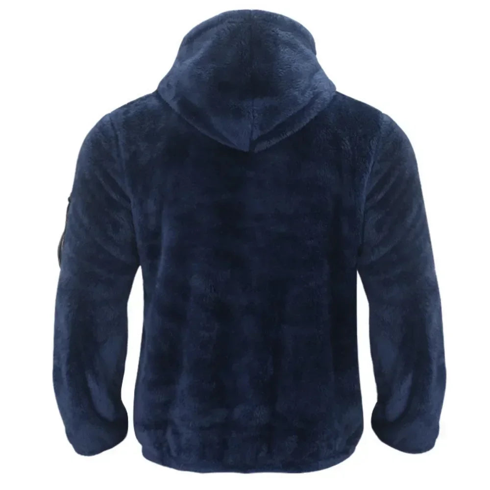 Teddy Fleece Hoodie Jacket