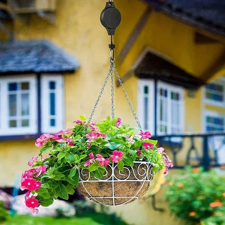 PlantLift - Adjustable Hanging Hooks for Plants and Baskets