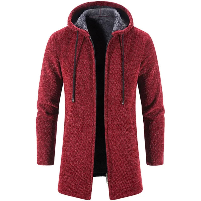 Anders - Men's Hoodie Cardigan with Zipper