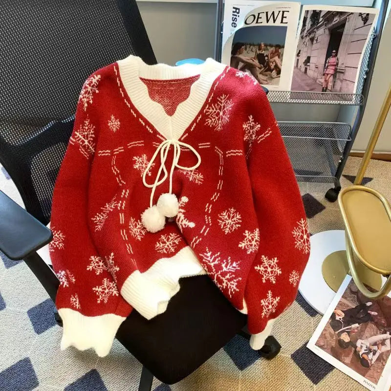 Jessica - Christmas Snowflake Sweater