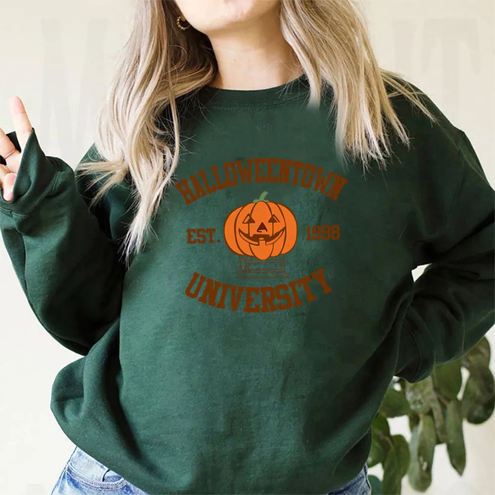 Lara Halloween Ghost Vintage Pullover