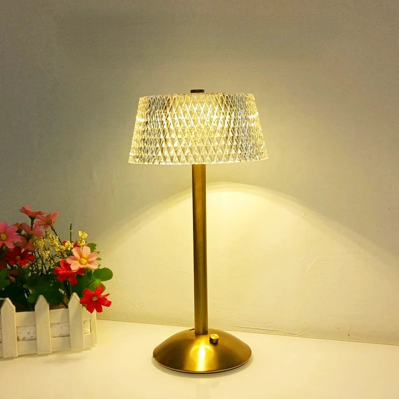 Diamond Retro Led Bar Desk Lamp